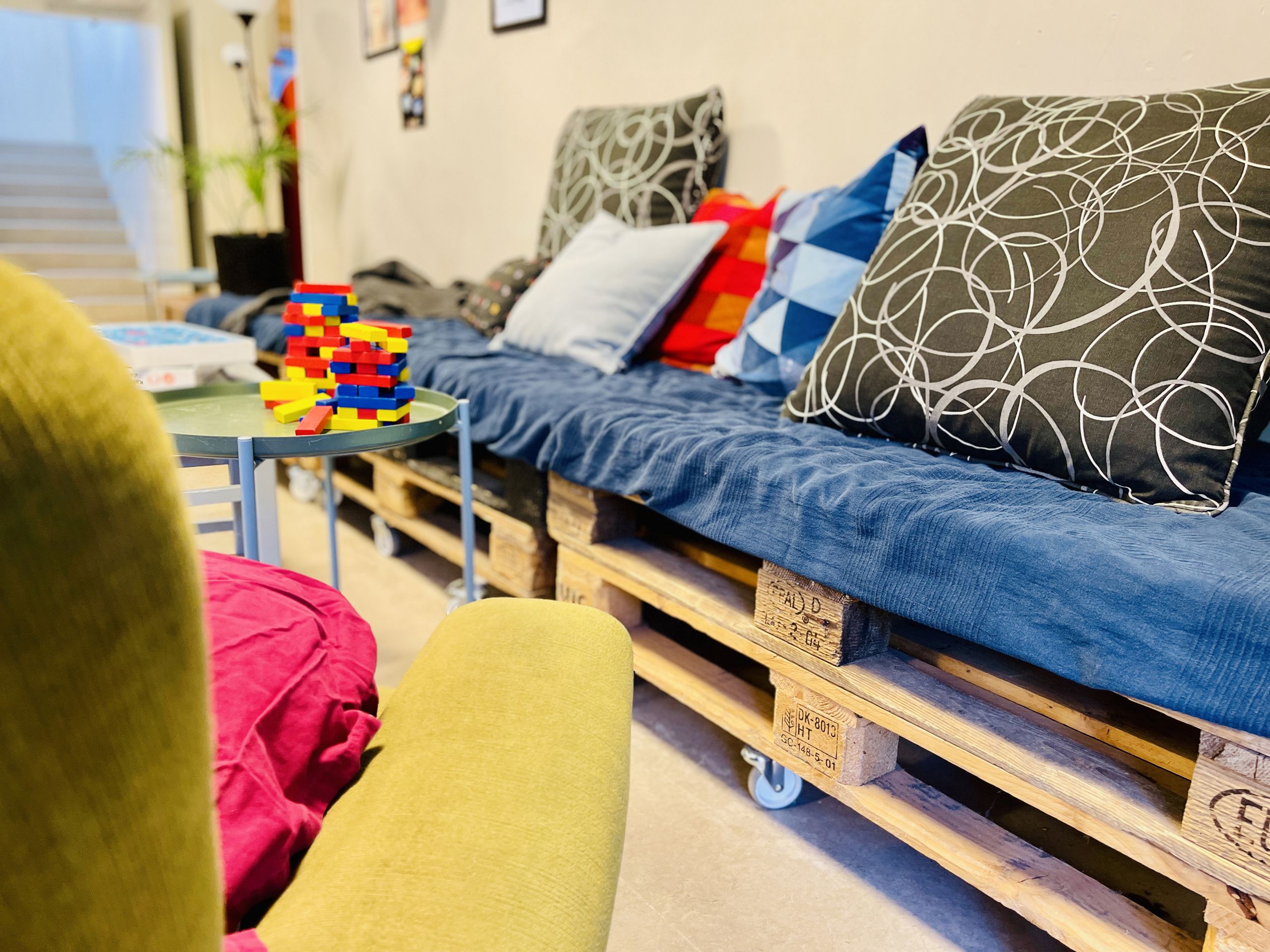 sofa lavet af paller