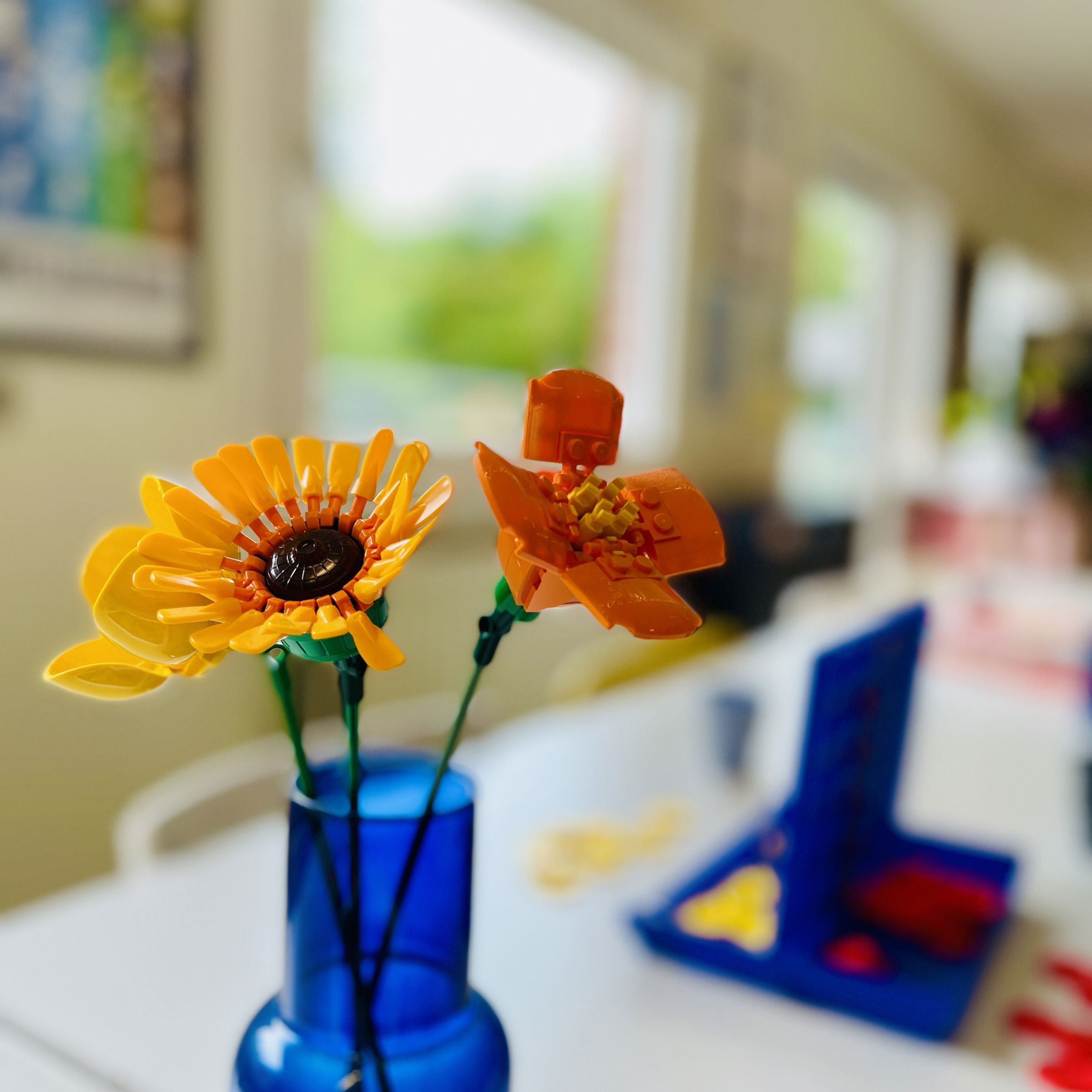 legoblomster orange