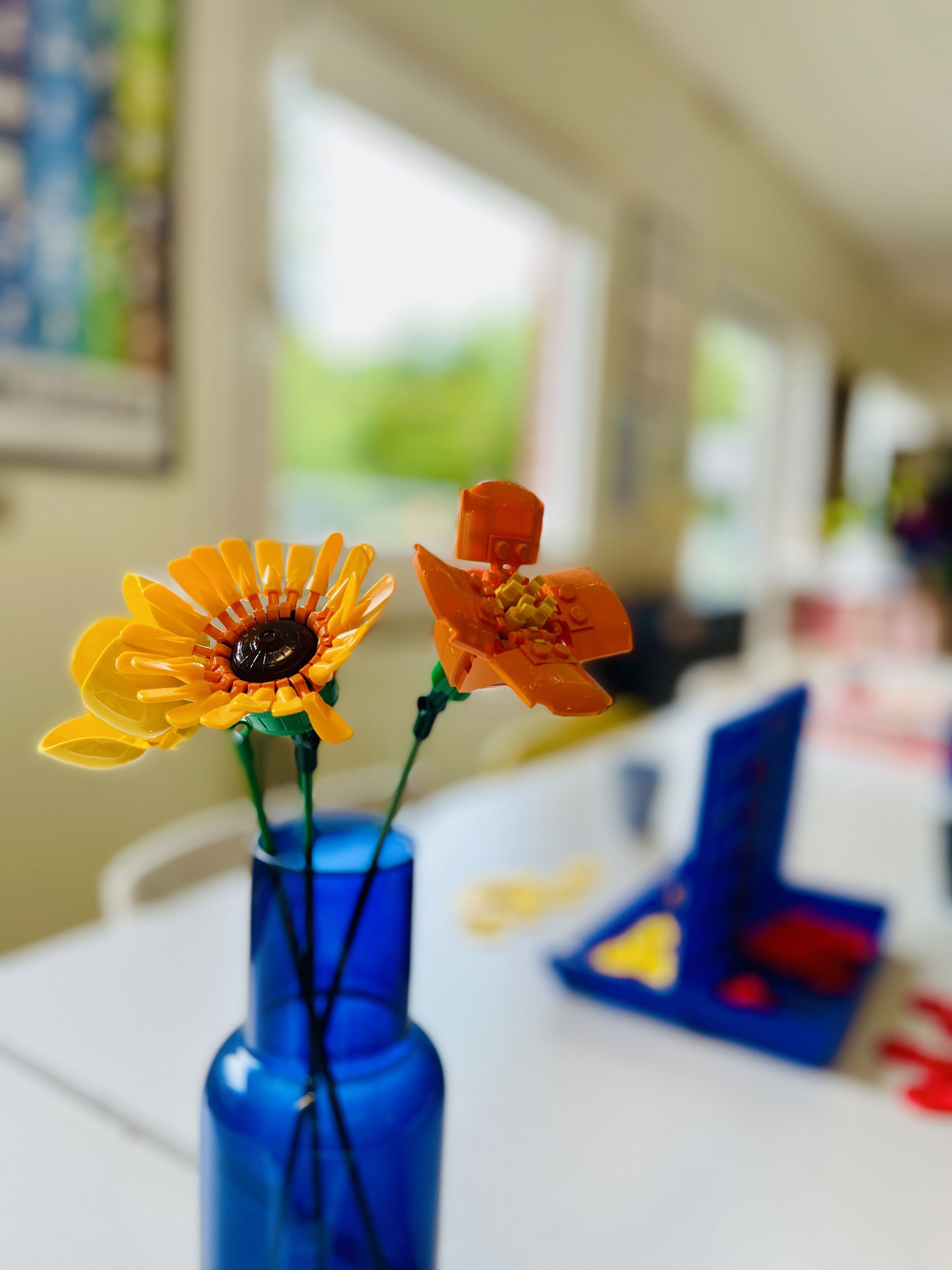legoblomster orange