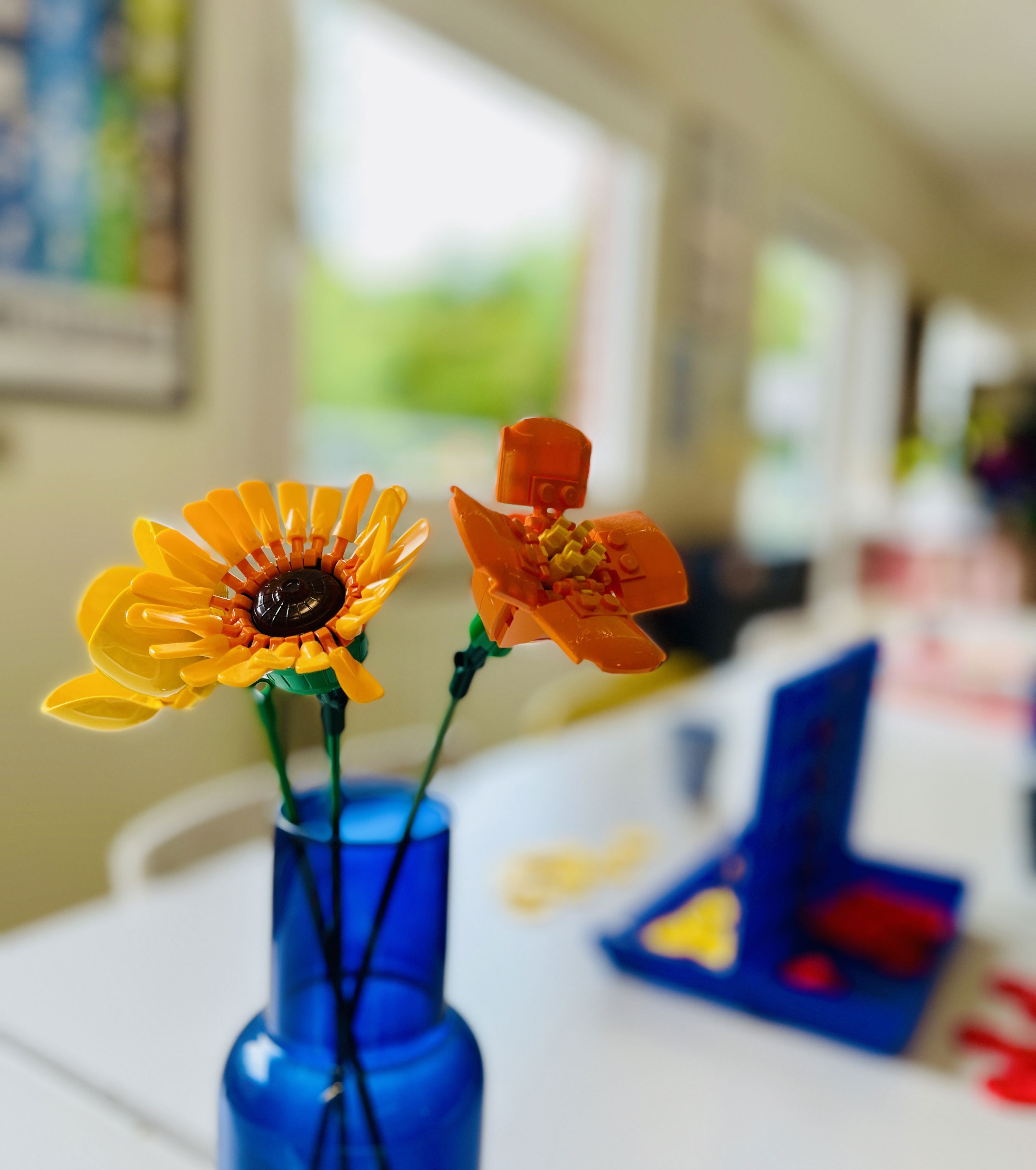 legoblomster orange