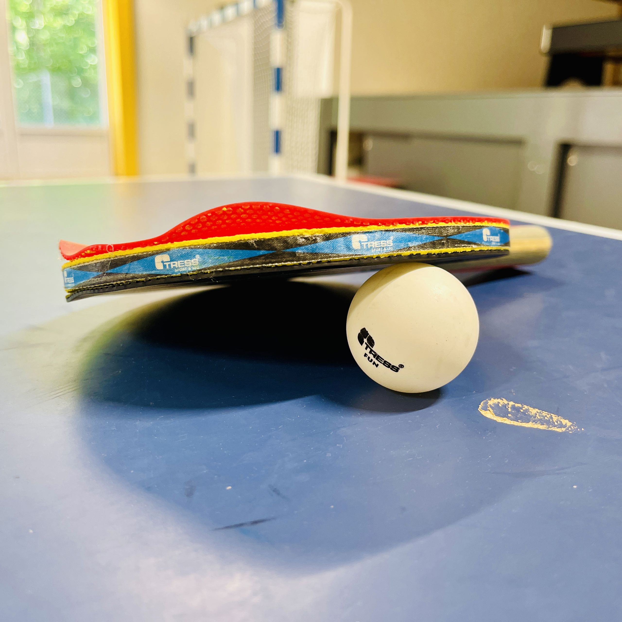 bortennis bat og bold